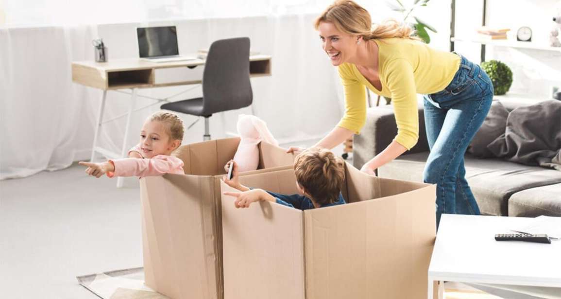 Me mudo con niños ¿Qué hago?
