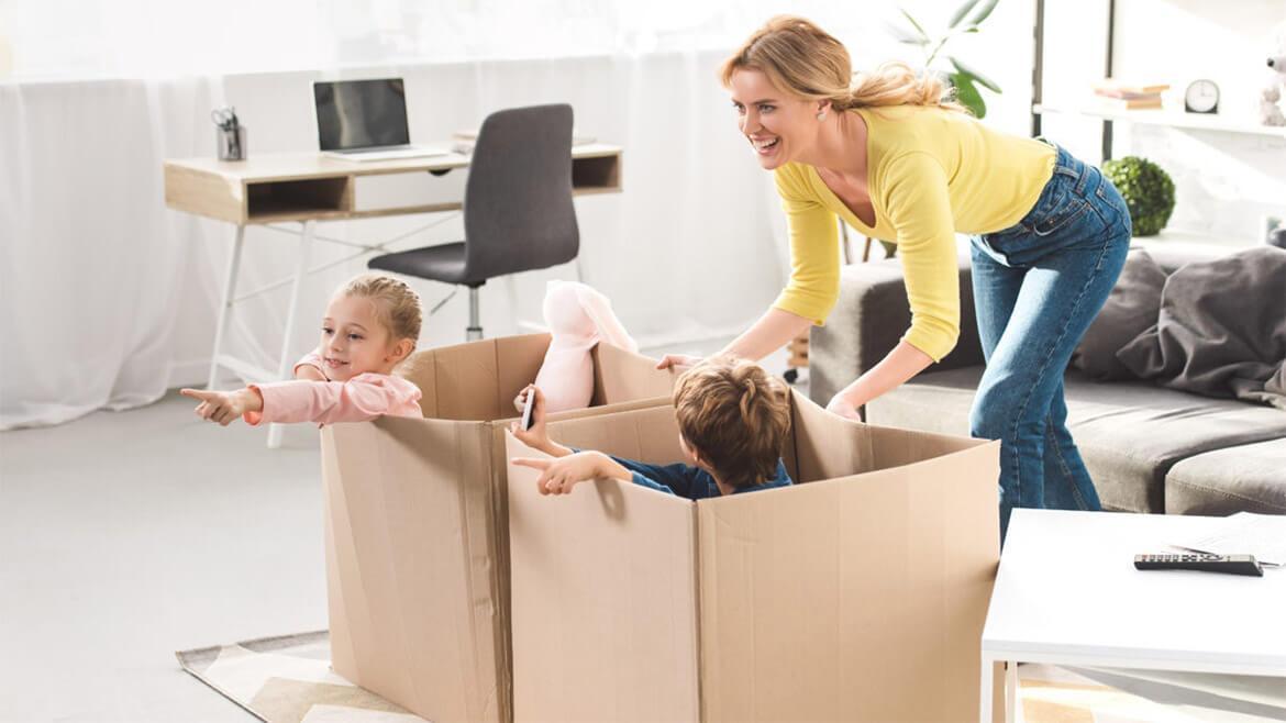Me mudo con niños ¿Qué hago?